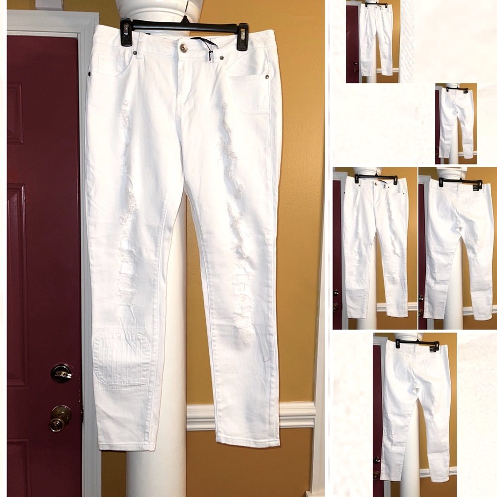 Traffic Distressed Denim Jeans